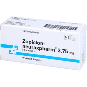 Zopiclon neuraxpharm preis