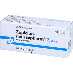 Zopiclon 7 5 Tabletten