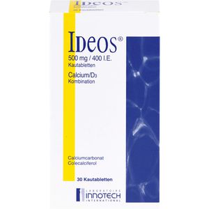 IDEOS 500 mg/400 I.E. Kautabletten