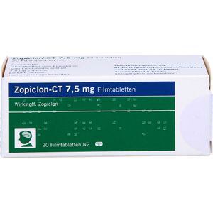 ZOPICLON-CT 7,5 mg Filmtabletten