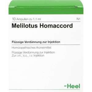 MELILOTUS HOMACCORD Ampullen