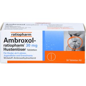 Ambroxol-ratiopharm 30 mg Hustenlöser Tabletten 50 St