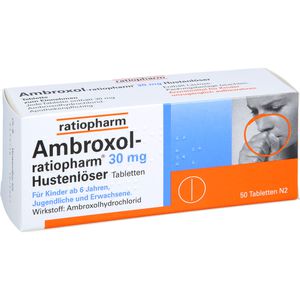 AMBROXOL-ratiopharm 30 mg Hustenlöser Tabletten