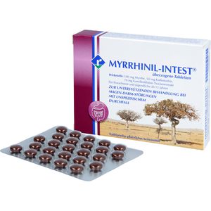     MYRRHINIL INTEST überzogene Tabletten
