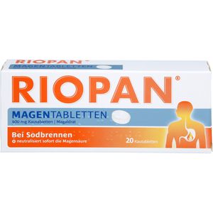 RIOPAN Magen Tabletten Kautabletten bei Sodbrennen