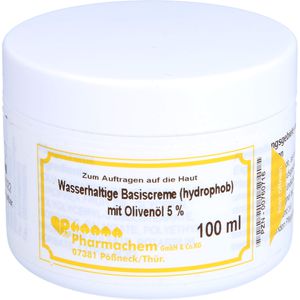 WASSERHALTIGE Basiscreme hydrophob m.5% Olivenöl