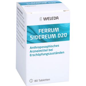 WELEDA FERRUM SIDEREUM D 20 Tabletten