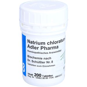 BIOCHEMIE Adler 8 Natrium chloratum D 6 Tabletten
