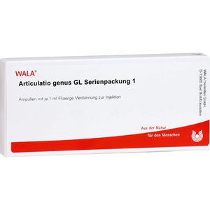 WALA ARTICULATIO GENUS GL Serienpackung 1 Ampullen