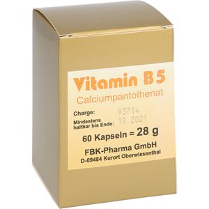 VITAMIN B5 KAPSELN