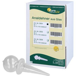 ANALDEHNER Glas Gr.1 20 mm