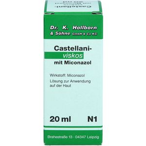 CASTELLANI viskos m. Miconazol Lösung