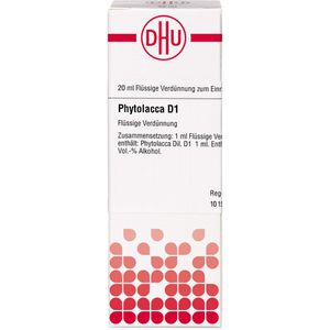 Phytolacca D 1 Dilution 20 ml 20 ml