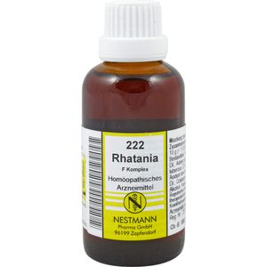 RATANHIA F Komplex Nr.222 Dilution