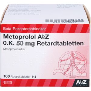 METOPROLOL AbZ O.K. 50 mg Retardtabletten