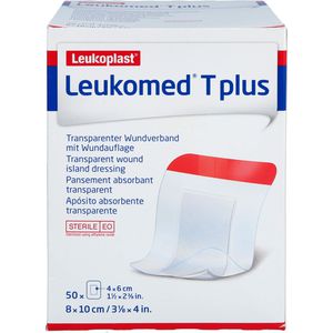 LEUKOMED transp.plus sterile Pflaster 8x10 cm
