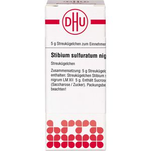 Stibium Sulfuratum Nigrum Lm Xii Globuli 5 g
