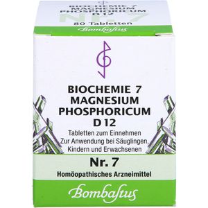 Bombastus BIOCHEMIE 7 Magnesium phosphoricum D 12 Tabletten