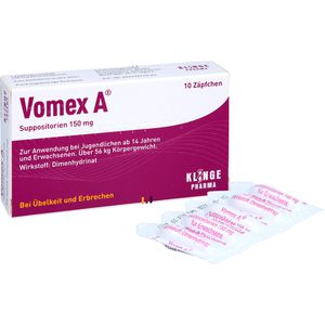 VOMEX A 150 mg Supozitoare