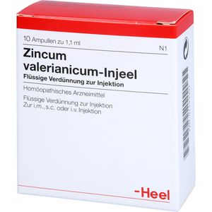 ZINCUM VALERIANICUM INJEEL Ampullen