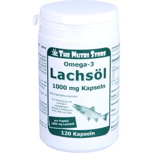 Omega-3 Lachsöl 1000 mg Kapseln 120 St 120 St