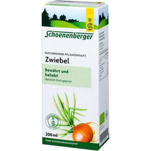 ZWIEBELSAFT naturrein Schoenenberger