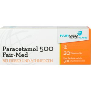 PARACETAMOL 500 Fair Med Tabletten