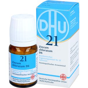 Biochemie Dhu 21 Zincum chloratum D 6 Tabletten 80 St