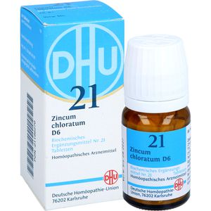 Biochemie Dhu 21 Zincum chloratum D 6 Tabletten 80 St