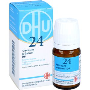 BIOCHEMIE DHU 24 Arsenum jodatum D 6 Tabletten