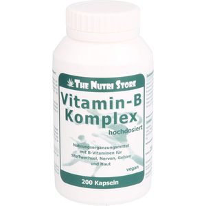 Vitamin B Komplex hochdosiert Kapseln 200 St 200 St