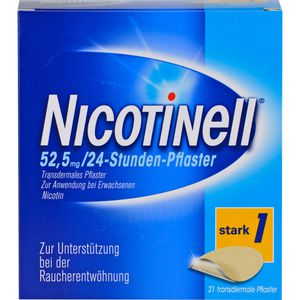 Nicotinell 21 mg/24-Stunden-Pflaster 52,5mg 21 St
