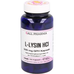 L-LYSIN 500 mg Kapseln