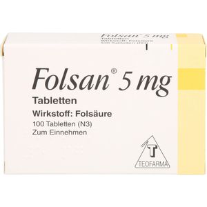     FOLSAN 5 mg Tabletten
