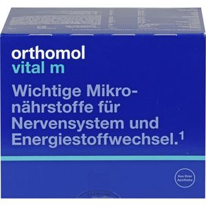 Orthomol Vital M Trinkfläschchen/Kaps.Kombipack. 30 St 30 St Vitalität Energiestoffwechsel Immunsystem Müdigkeit Erschöpfung Nährstoffe für Männer