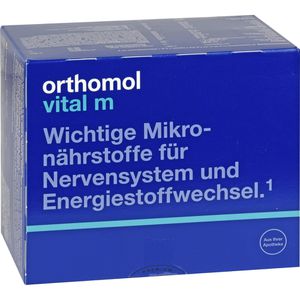 ORTHOMOL Vital M Trinkfläschchen/Kaps.Kombipack.