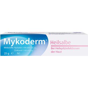 Mykoderm helende zalf Nystatin en Zinkoxid