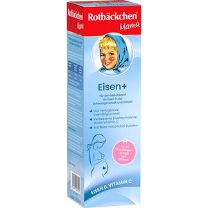 RABENHORST Rotbäckchen Mama Eisen+ Saft