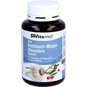 KNOBLAUCH KAPSELN m.Mistel u.Weißdorn