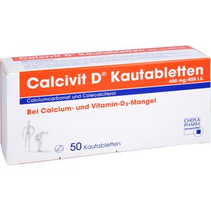 Calcivit D Kautabletten 50 St