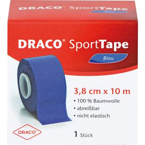 DRACO TAPEVERBAND 3,8 cmx10 m blau