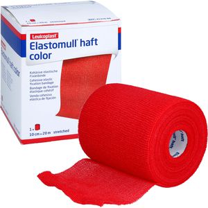 ELASTOMULL haft color 10 cmx20 m Fixierb.rot