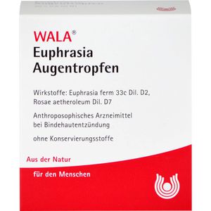 Wala Euphrasia Augentropfen 15 ml 15 ml Bindehautentzündung WALA Heilmittel GmbH