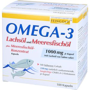OMEGA-3 LACHSÖL und Meeresfischöl Kapseln