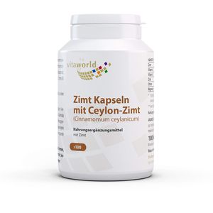 Zimt 500 mg+Zink+Chrom Kapseln 100 St 100 St