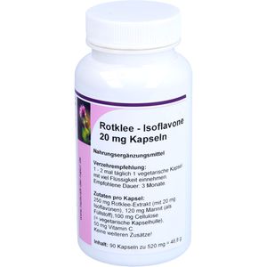 ROTKLEE ISOFLAVON 20 mg Kapseln