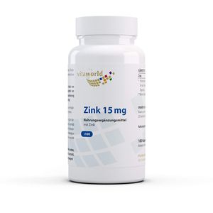 Zink 15 mg Zinkgluconat Kapseln 100 St 100 St