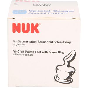 NUK Gaumenspaltsauger f.Standard/Schraubfl.ungel.