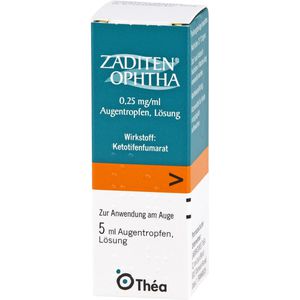 ZADITEN ophtha 0,25 mg/ml Augentropfen