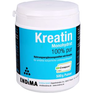 Kreatin Monohydrat 100% Pur Pulver 500 g 500 g
